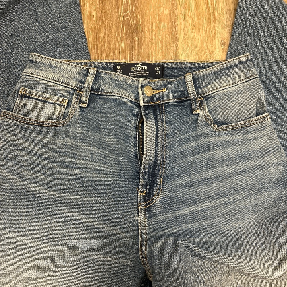 Hollister Ultra High-Rise Blue Jeans